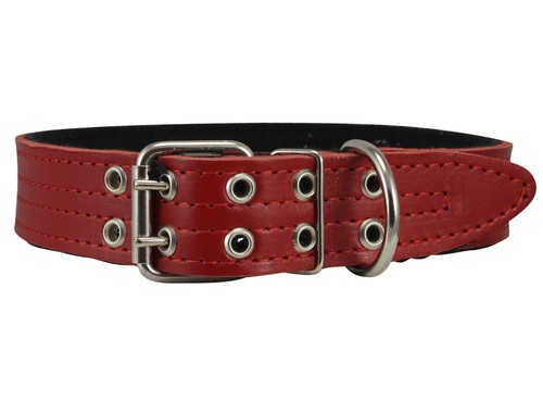 Collare per cani vera pelle - collare,