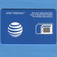NUOVA scheda SIM AT&T Triple
