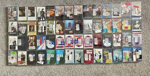 Lot sealed cassettes - sealed,