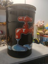 COCA COLA BIDONE  portaoggetti pubblicitaria VINTAGE