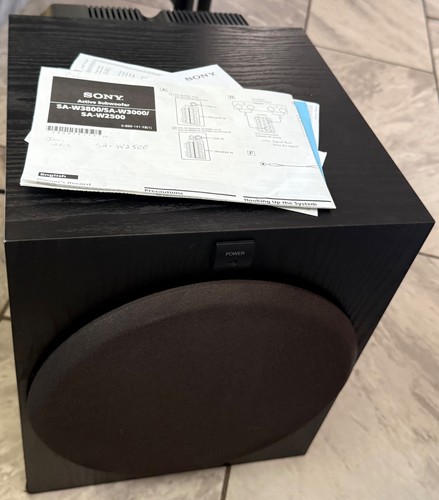 Vintage sony w2500 active - sa-w2500,