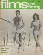 RIVISTA MAGAZINE CINEMA FILMS AND FILMING JULY 1976 NUDIE MUSICAL