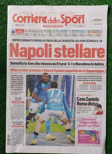 Corriere dello sport napoli - corriere,