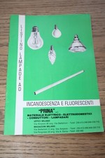 Listino Catalogo Prina Lampade Incandescenza Fluorescenti Philips Osram Imperia