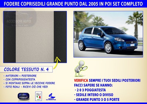Coprisedili grande punto - grande,