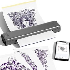 COLORWING M08F Stampante per tatuaggi wireless Stampante termica con 10 fogli