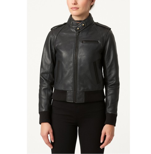 Giacca donna vera pelle stile
