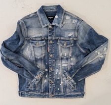 Giacca jeans DSQUARED2 Dan blu