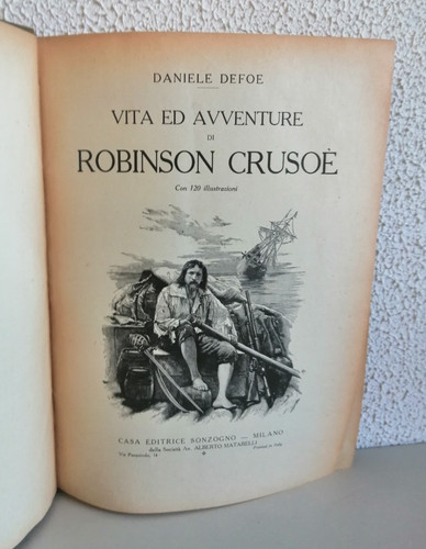 Vita avventure robinson - vita, di
