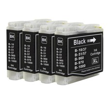 4 cartucce inchiostro nero