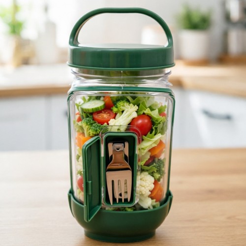 Barattolo insalata con - insalata,