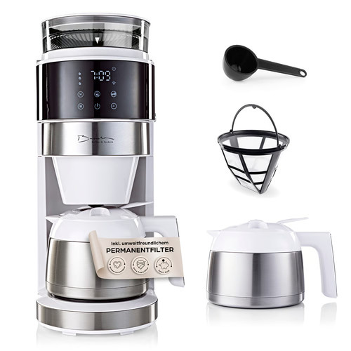 Barista macchina caffè con - barista,