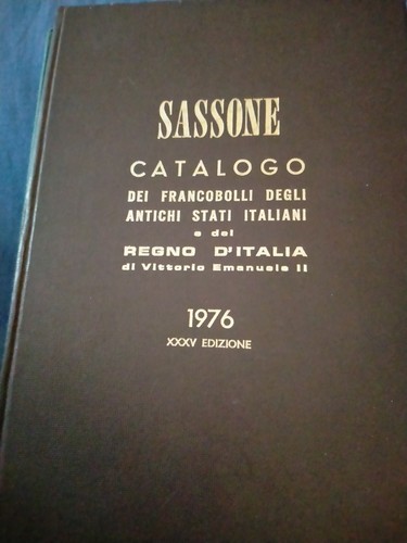 1976 sassone catalogo dei - catalogo,