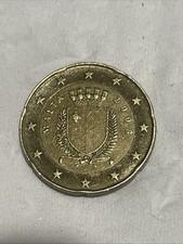 MONETA RARA 20 centesimi di euro Malta 2008