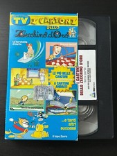 I CARTONI DELLO ZECCHINO D’ORO TERZA PARTE -  VHS ITA in italiano TV SORRISI
