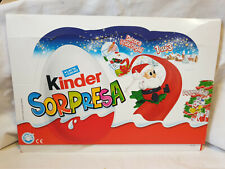 ESPOSITORE SOLO CARTONE VUOTO 72 OVETTI KINDER FERRERO DECORA REGALI NATALE