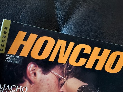Honcho magazine vintage - honcho,