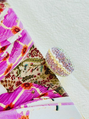 Anello grosso swarovski - anello,
