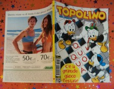 *COMICS Fumetto TOPOLINO N.2489 12 agosto 2003 CITYLINE DOIMO ALITALIA Q8 (T1)
