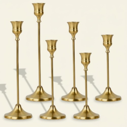 Candelabro color ottone design - color,