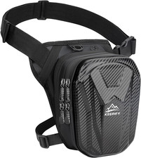 Marsupio Da Gamba Moto Uomo E Donna, Marsupio Moto Impermeabile, Cosciale Moto E