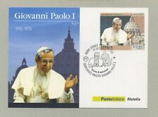 PAPA GIOVANNI PAOLO I° CARTOLINA FILATELICA 2012 - MAXI CARD