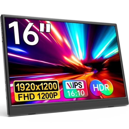 Portable monitor 0inch fhd - portable, 16.0inch