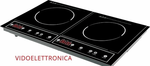 Piastra induzione 3400w doppio - piastra,