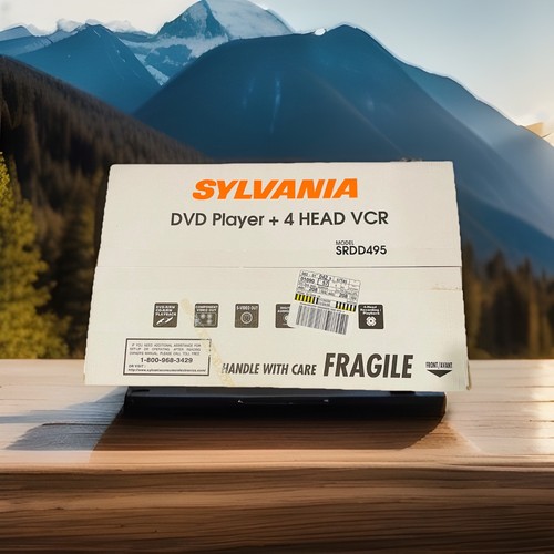 Sylvania srdd495 vcr - sylvania,