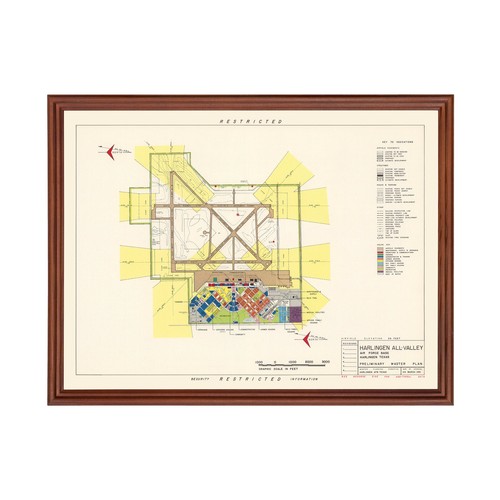 Vecchia mappa della base aerea