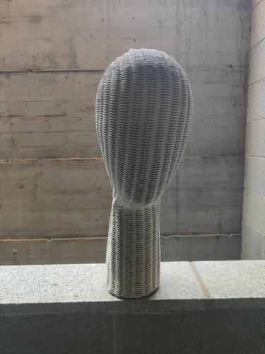 Testa manichino rattan - testa, di