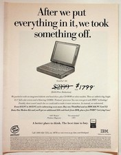 IBM ThinkPad 380 Laptop Ad