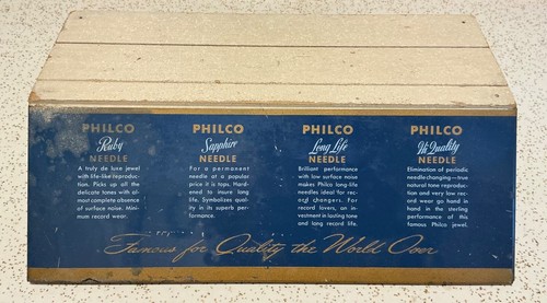 Philco fonografo needle store - philco,