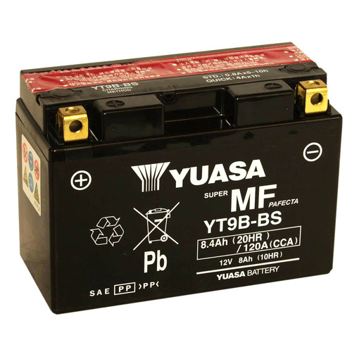 Batteria yuasa yt9b - batteria, yuasa/yt9b-bs