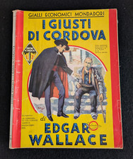 GIALLI ECONOMICI MONDADORI ANNO 1935 I Giusti di Cordova di Edgard Wallace