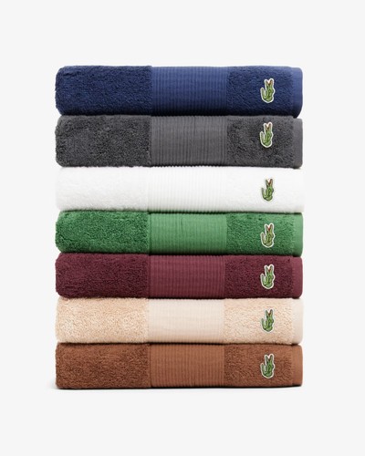 Lacoste telo bagno - bagno, pura