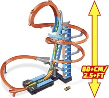 Hot Wheels Torre Scontri Estremi Pista con Lanciatore Booster a Batteria