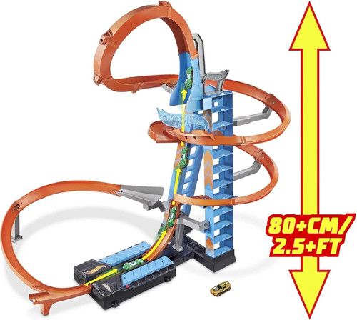 Hot wheels torre scontri - hot,