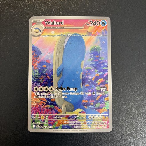 Pokemon tcg wailord 162 159 - pokemon,