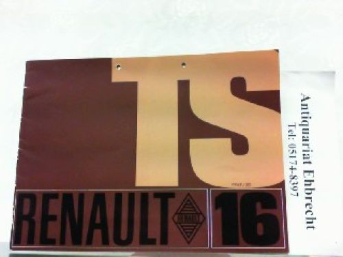 Renault - 16, ts.