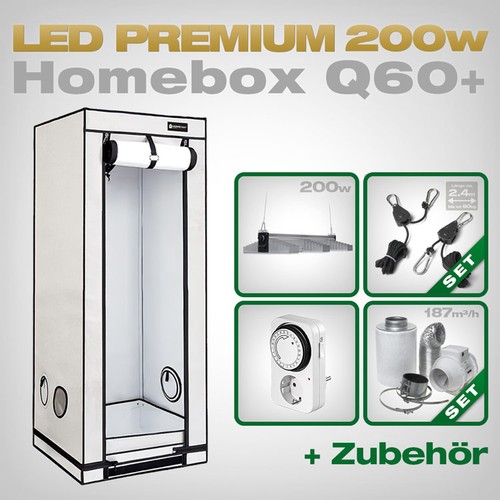 Homebox q60 led growbox - q60+, 60x60