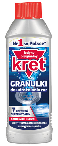 5900931034332 kret granulki - kret, do