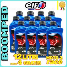 12X LITRI OLIO TOTAL ELF MOTO