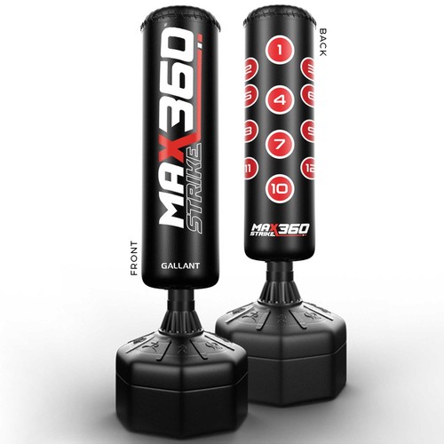 Free standing punch - standing, kick