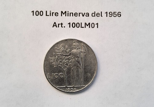 Rara moneta 100 lire - moneta, "minerva"
