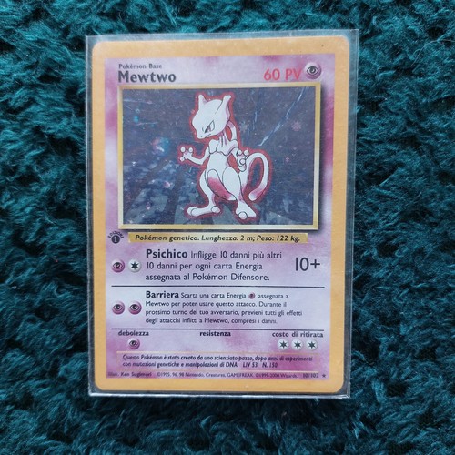 Carta pokemon mewtwo 102 - pokemon, 10/102