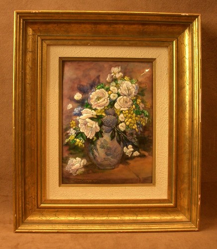 Tableau émail limoges - tableau,