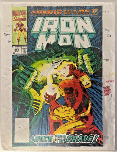 Iron man 259 copertina - iron,