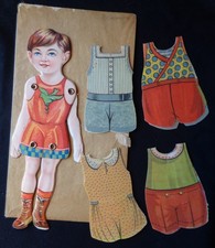 Bambola carta vestire - di,