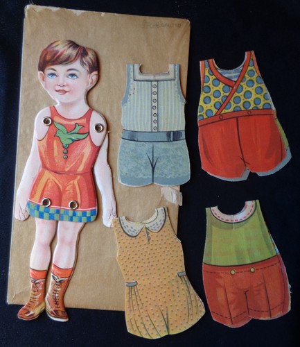 Bambola carta vestire - carta,